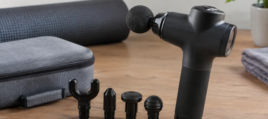 Massagepistole richtig anwenden: Techniken, Dauer und geeignete Koerperbereiche
